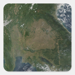 Southeastern Asia Square Sticker