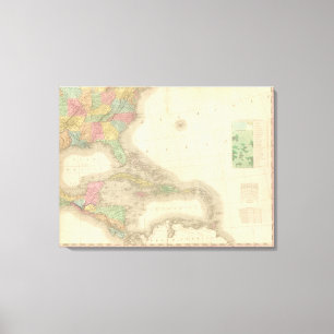 Southeastern North America Canvas Print