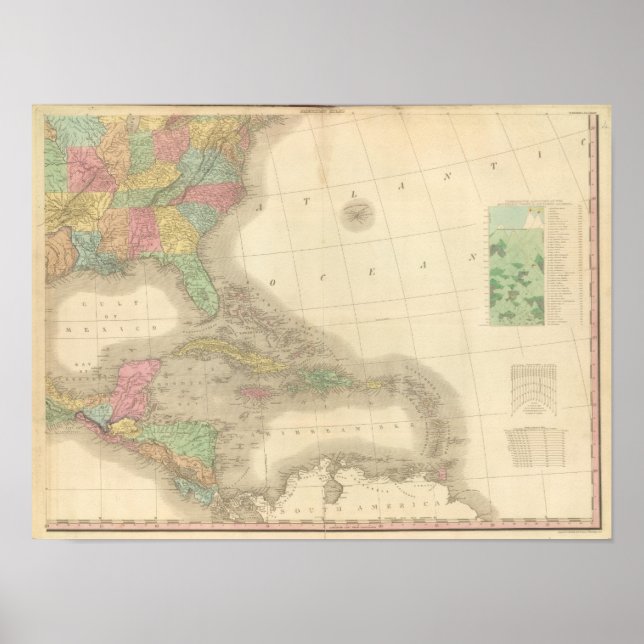 Southeastern North America Poster (Front)