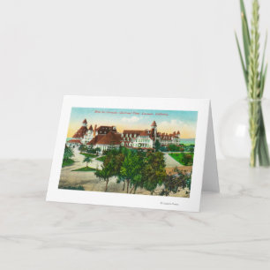 Southeastern View of the Hotel del Coronado Holiday Card