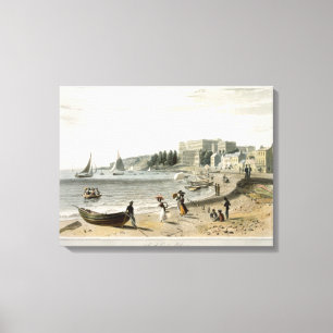Southend, from 'A Voyage Around Great Britain Unde Canvas Print