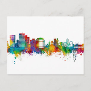 Southend-on-Sea England Skyline Postcard