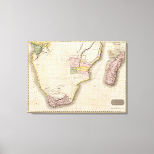 Southern Africa Canvas Print