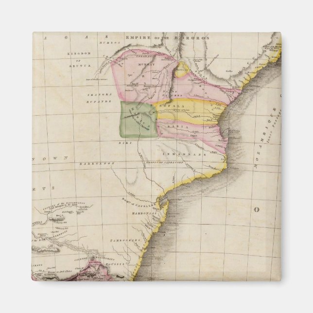 Southern Africa Magnet (Front)