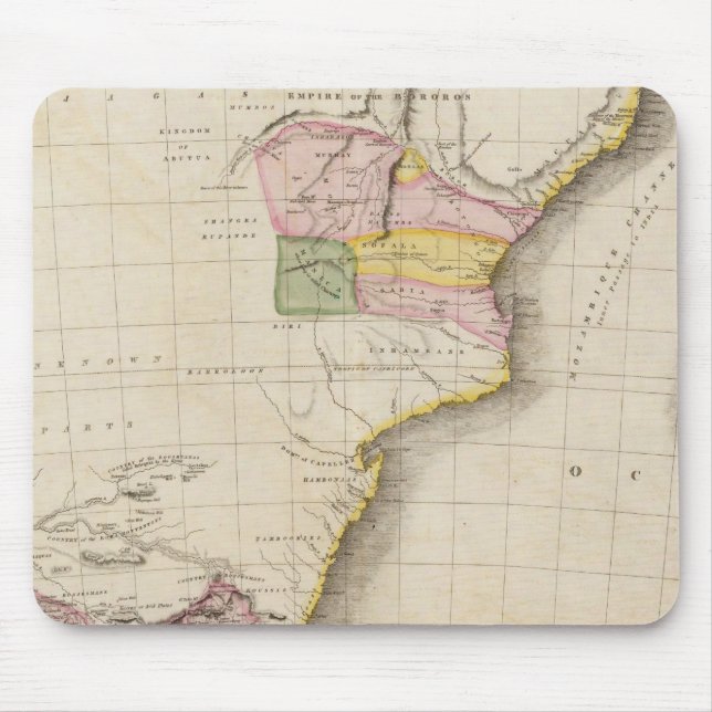 Southern Africa Mouse Pad (Front)