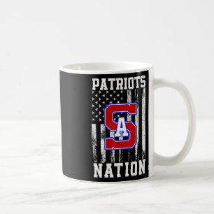 Southern Alamance Patriots Logo Nation Hs Coffee Mug
