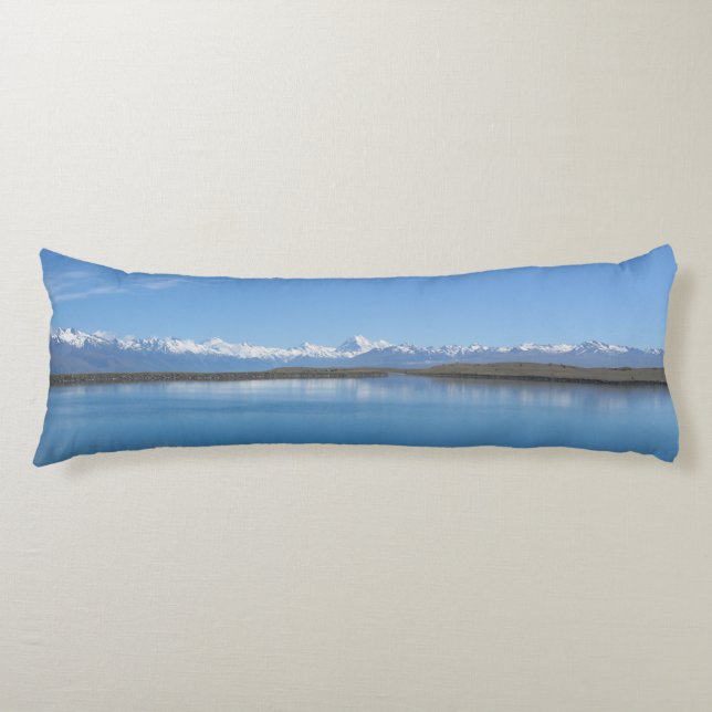 Southern Alps, New Zealand Body Pillow (Front)