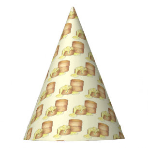 Southern American Biscuits and Gravy Brunch Food Party Hat