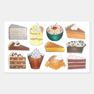 Southern Bakery Food Desserts USA American South Sticker