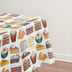 Southern Bakery Food Desserts USA American South Tablecloth