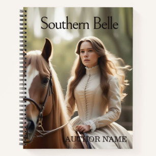 Southern Belle Book Cover Inspiration Notebook