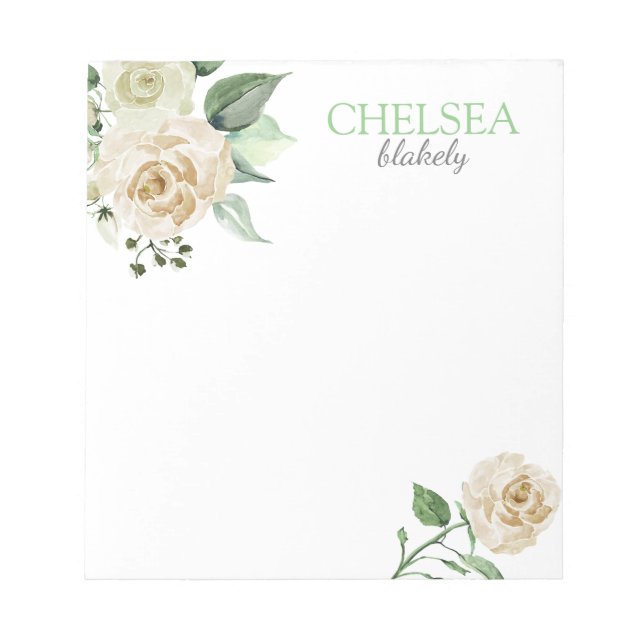 Southern Blooms Notepad (Front)