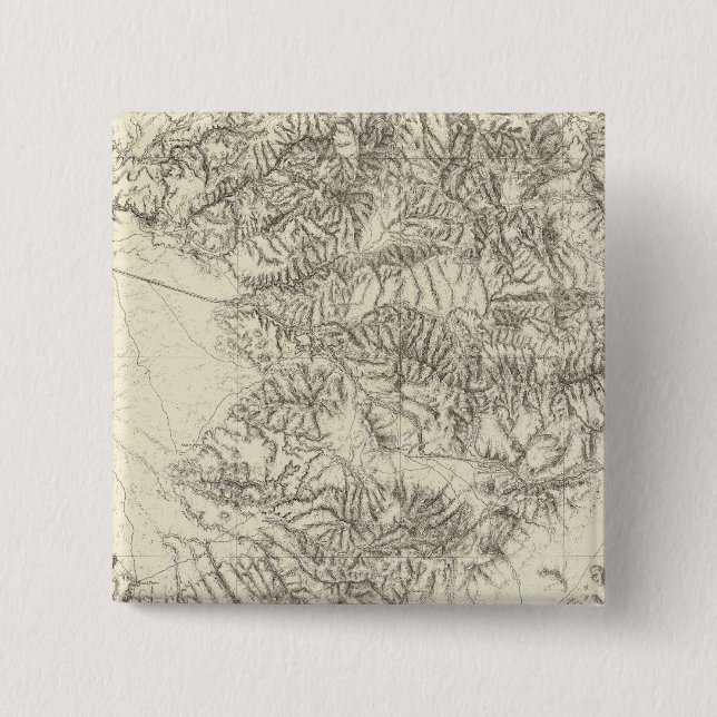 Southern California 2 Inch Square Button (Front)