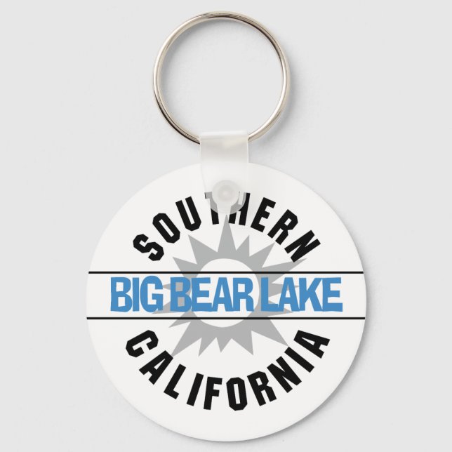 Southern California - Big Bear Lake Keychain (Front)