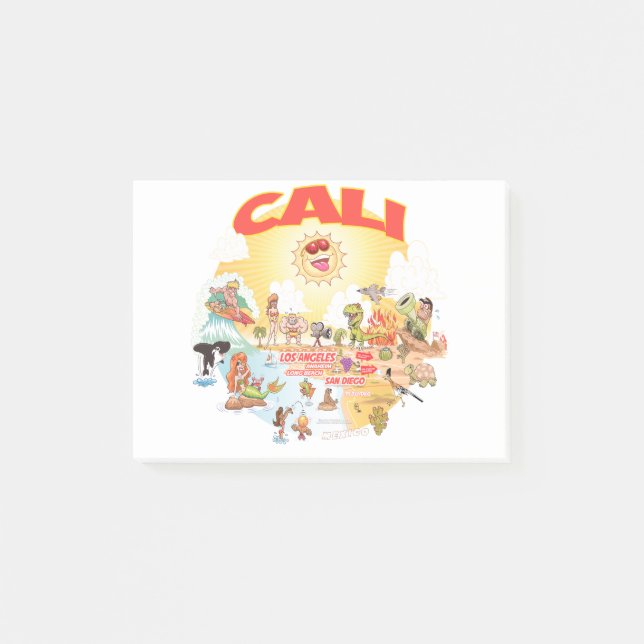 Southern California CALI Post-it Notes (Front)