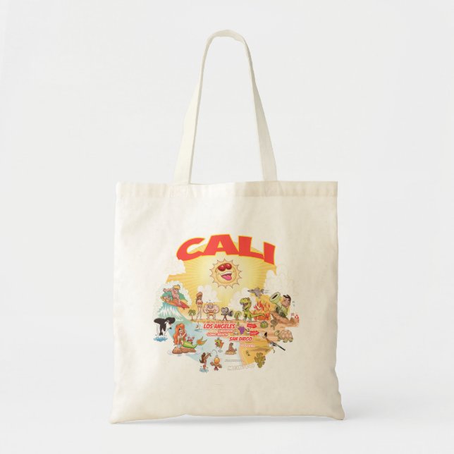 Southern California CALI Tote Bag (Front)