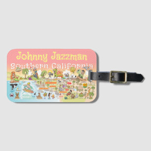 Southern California Custom Luggage Tag