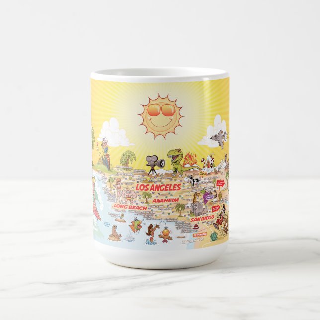 Southern California Fun Mug (Center)