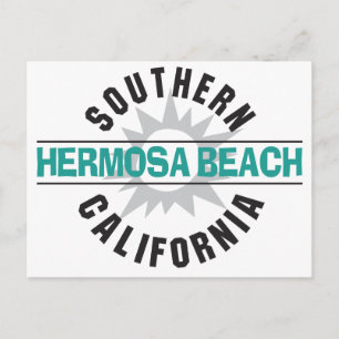 Southern California - Hermosa Beach Postcard