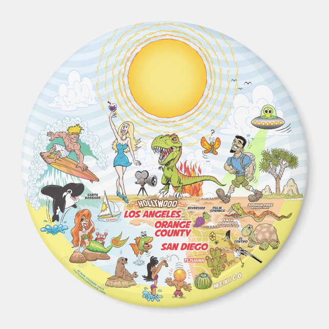 Southern California Magnet (Front)