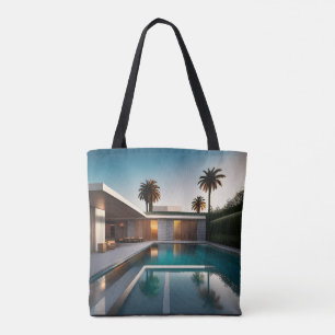 Southern California Mid Century Modern  Tote Bag