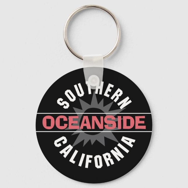 Southern California - Oceanside Keychain (Front)