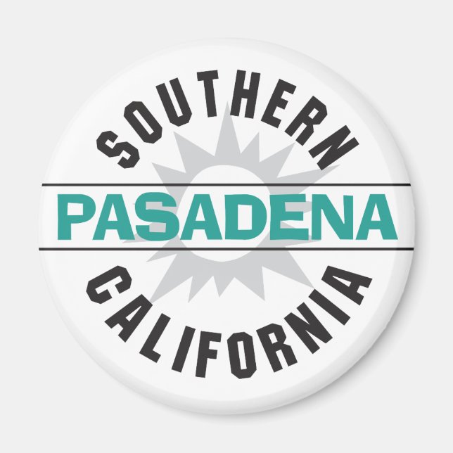 Southern California - Pasadena Magnet (Front)