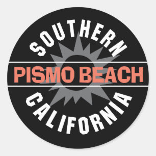 Southern California - Pismo Beach Classic Round Sticker