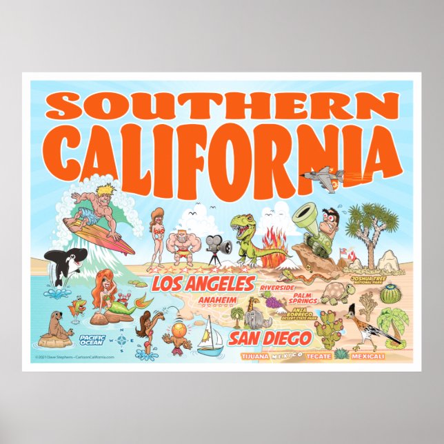 Southern California Poster (Front)
