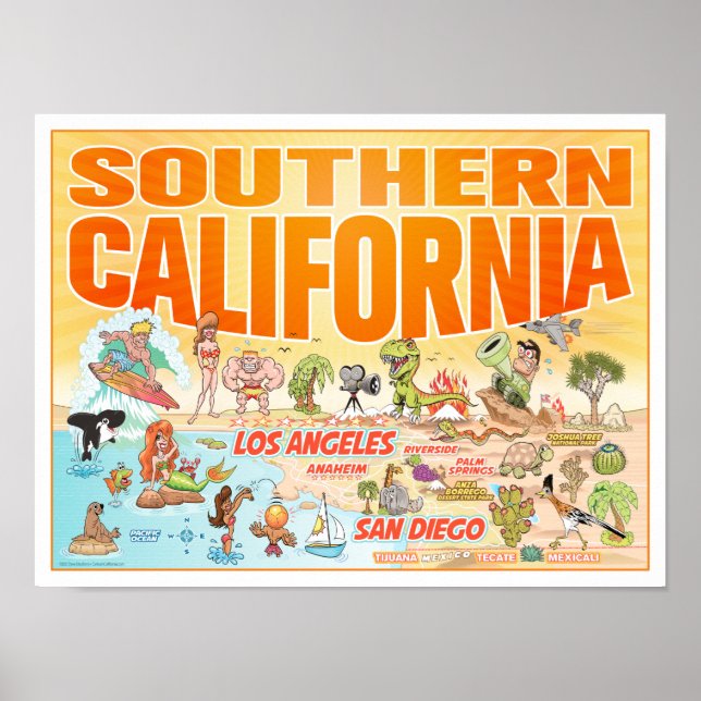 Southern California Poster (Front)