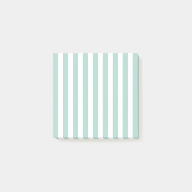 Southern California Retro Stripes Customizable Post-it Notes (Front)