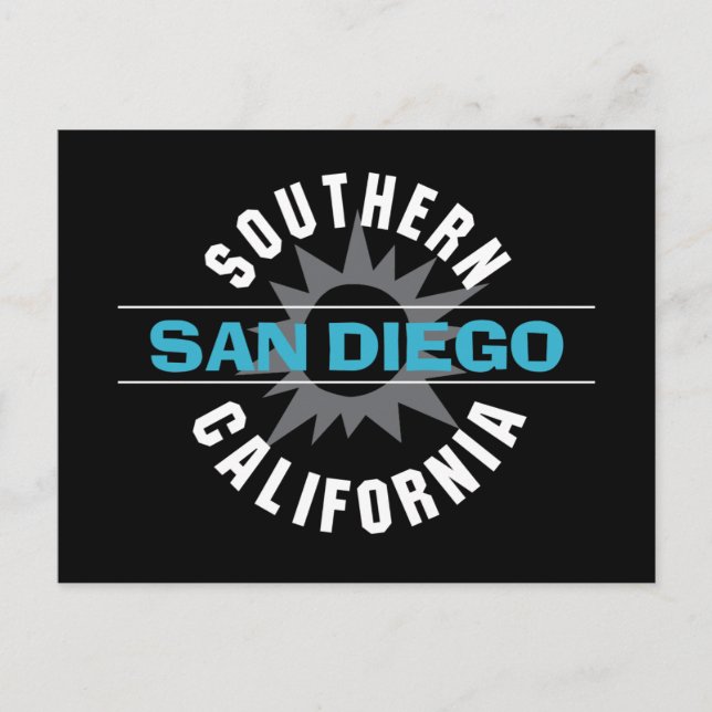 Southern California - San Diego Postcard (Front)