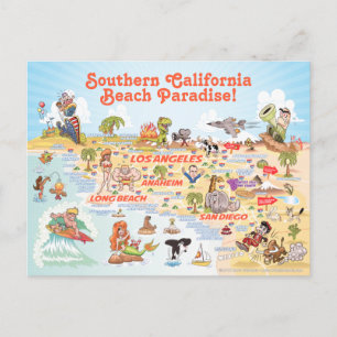 Southern California Souvenir Postcard