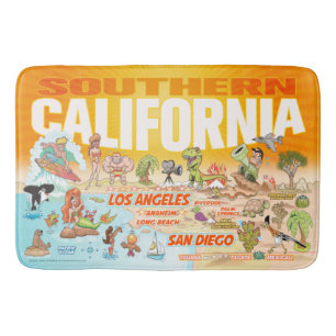 Southern California Sunset Bath Mat