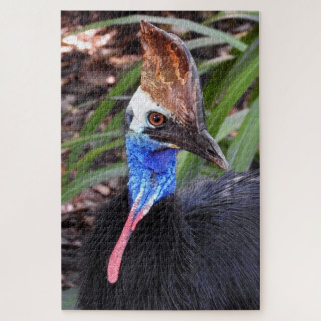 Southern Cassowary Jigsaw Puzzle (Vertical)
