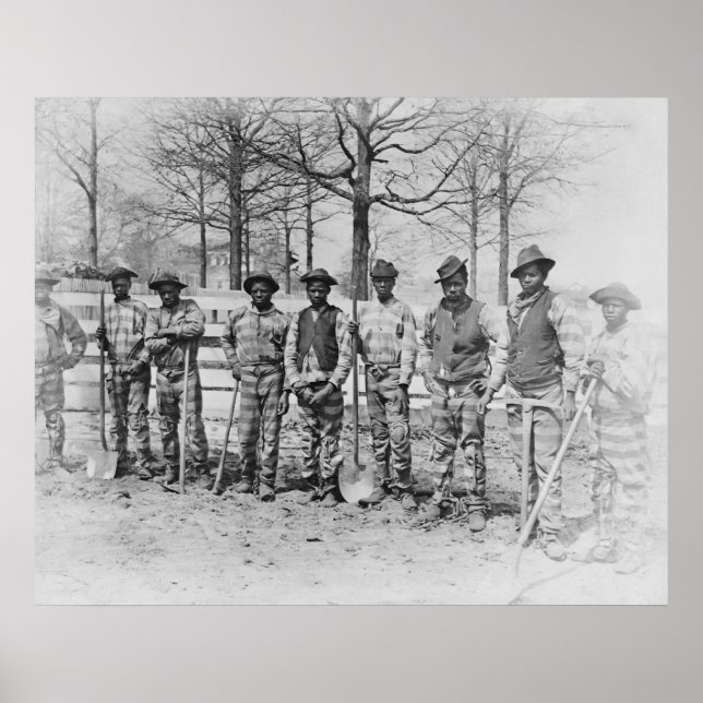 SOUTHERN CHAIN GANG c. 1885 Poster (Front)
