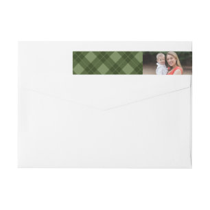 Southern Charm   Holiday Photo Wrap Around Label
