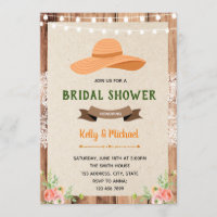 Southern charm shower party invitation
