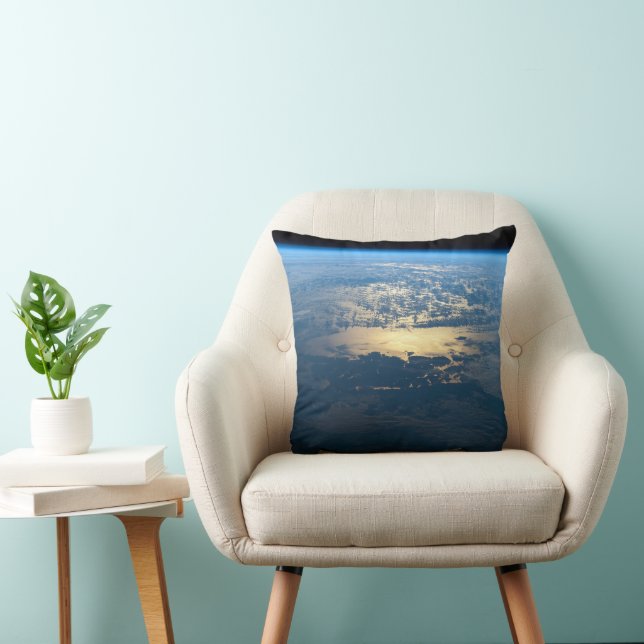 Southern Chile's Laguna San Rafael National Park. Throw Pillow (Chair)