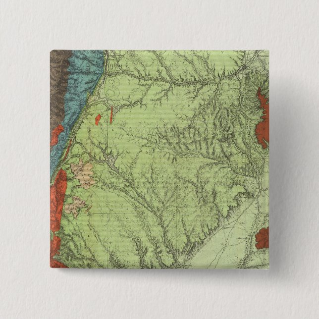 Southern Colorado 2 Inch Square Button (Front)