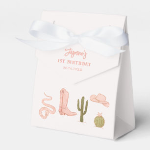 Southern Cowgirl Birthday Party Favor Box