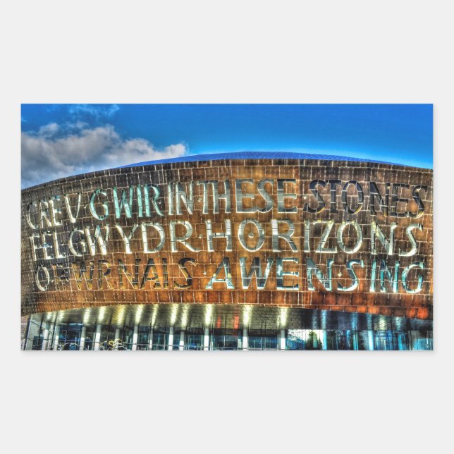 Southern England Country Road & Pasture Scene Sticker (Front)