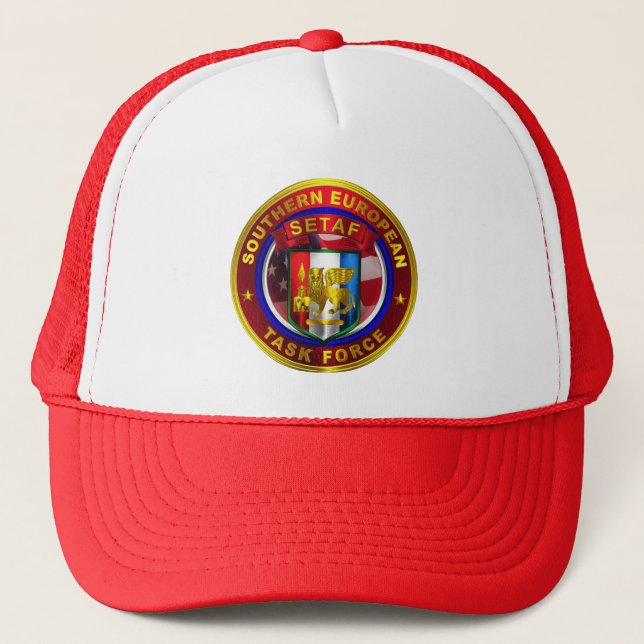 Southern European Task Force (SETAF) Trucker Hat (Front)