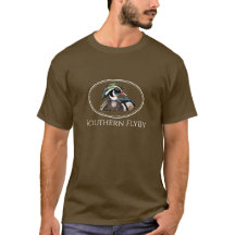 Southern FlyBy Wood Duck  Mens T-shirt