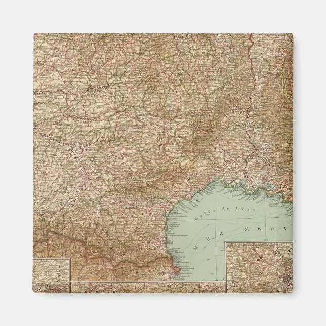 Southern France 3536 Magnet (Front)