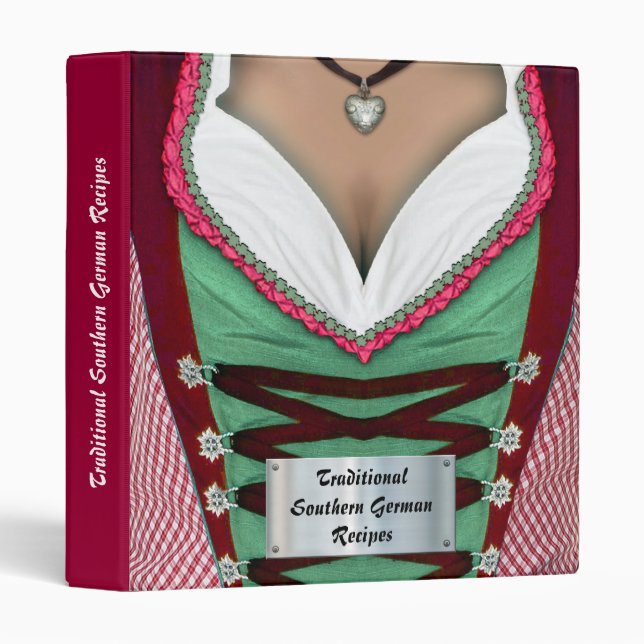 Southern German Recipes Binder (Front/Spine)