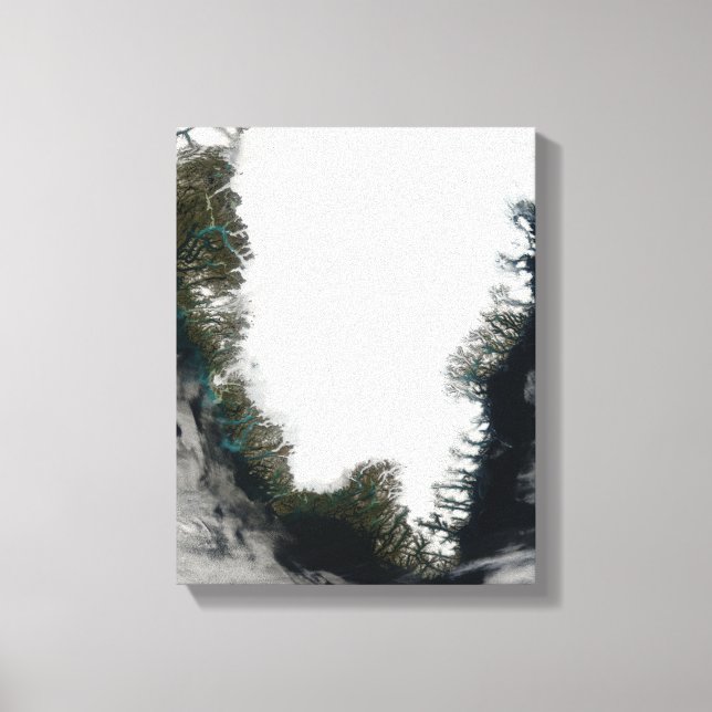 Southern Greenland Canvas Print (Front)