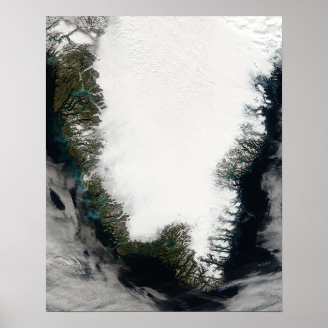 Southern Greenland Poster (Front)