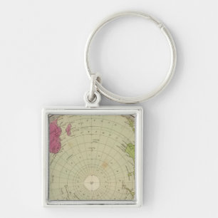 Southern Hemisphere 3 Keychain