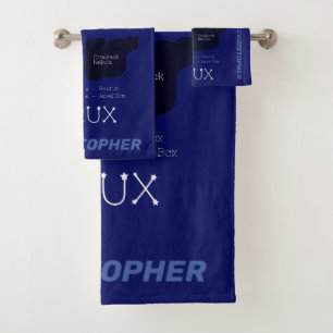 Southern Hemisphere Constellation Crux Bath Towel 
